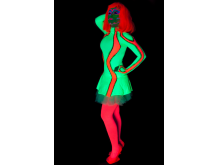 Živé sochy - Neon party